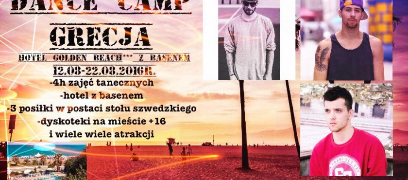 Obóz taneczny z gwiazdami – Dance Camp Grecja Agiokampos