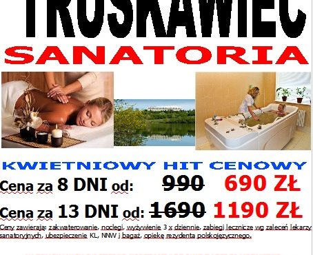 Sanatoria w Truskawcu