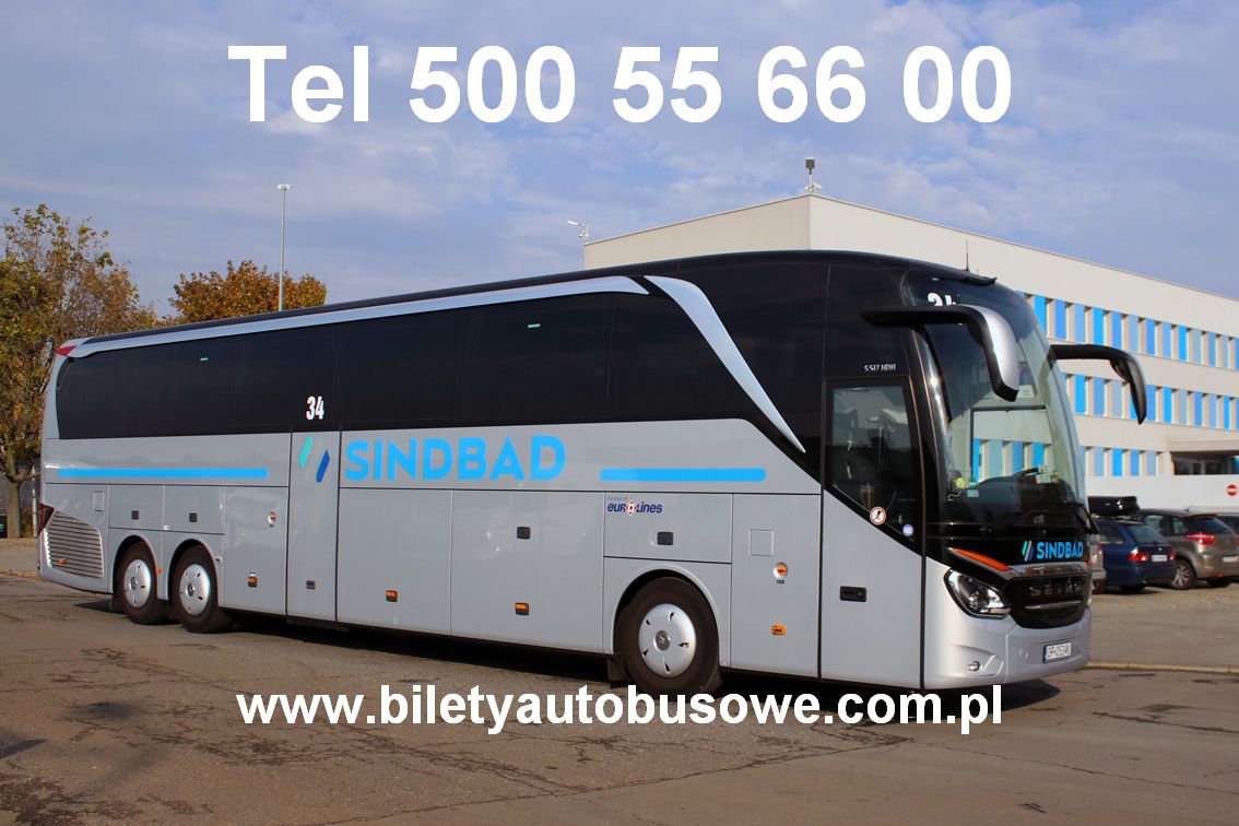 Geotour – Agent firmy Sindbad oferuje najtańsze bilety autokarowe – tel 500556600